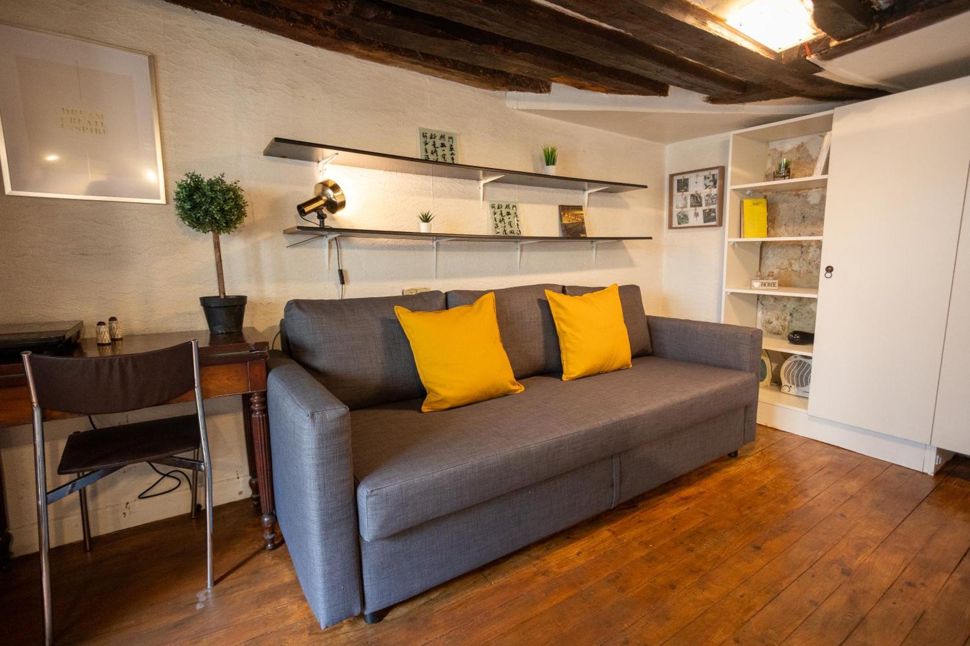 Ferienwohnung Studio Cosy Romantique En Plein Coeur De Paris Exterior foto