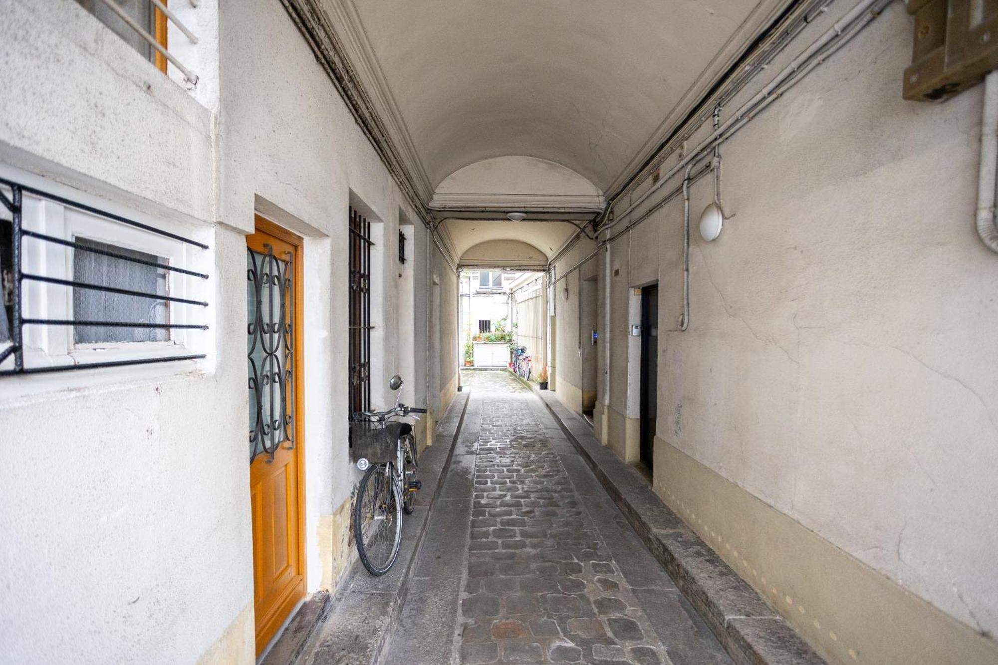 Ferienwohnung Studio Cosy Romantique En Plein Coeur De Paris Exterior foto